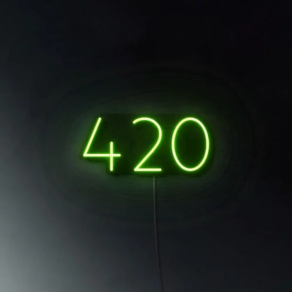 Cartel Neón Led 420