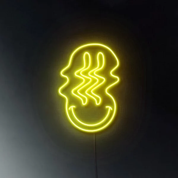Cartel de Neón Led - acid face