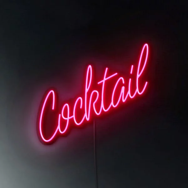 Cartel Neón Led Cocktail
