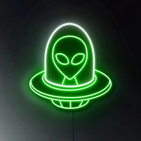 Cartel de Neón Led - Ovni
