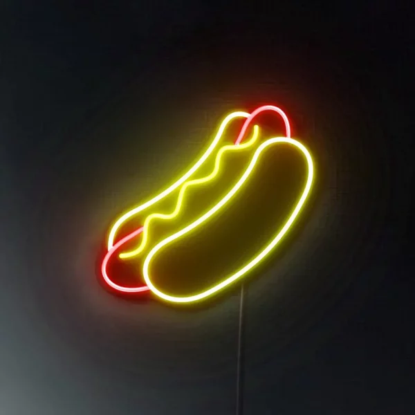 cartel neon led de un pancho
