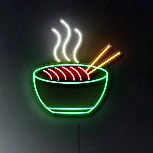 Cartel Neón Led Ramen