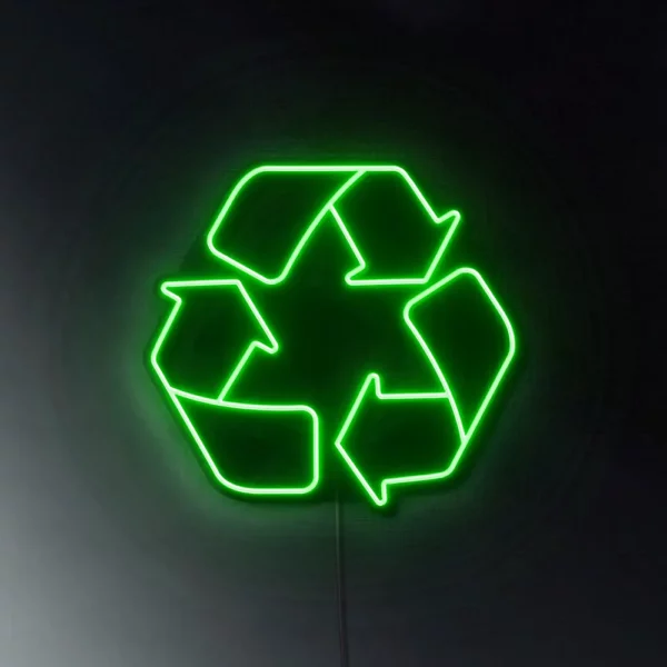 Cartel de Neón Led - reciclaje