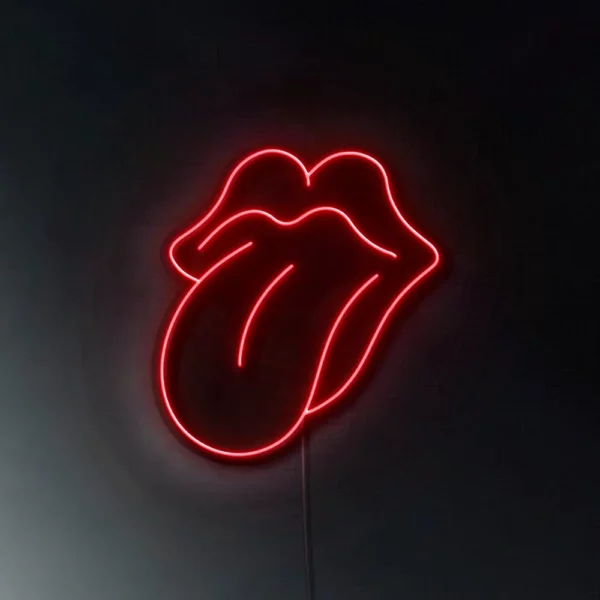 Cartel de Neón Led - Rolling Stones